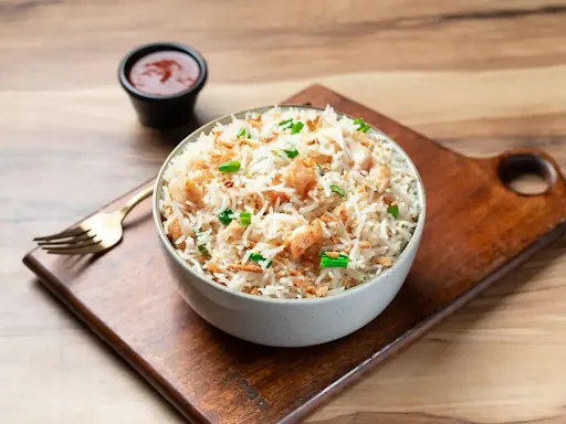 Egg Burnt Garlic Rice