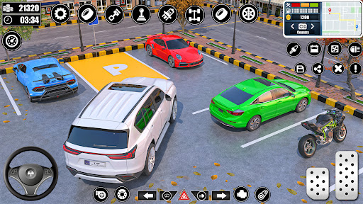 Screenshot Modern Car Parking - Car Games