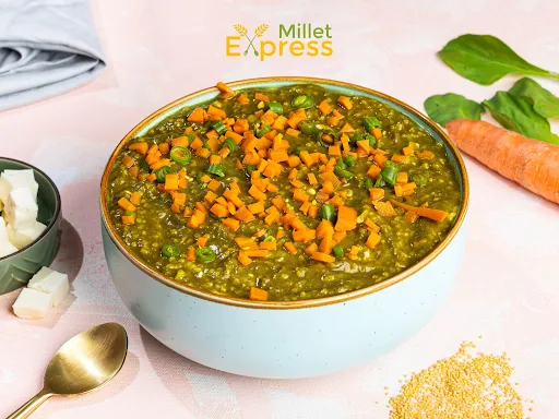 Millet Palak Vegetable Khichdi