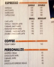 The Coffee Bean & Tea Leaf menu 5