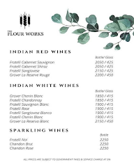 The Flour Works menu 6