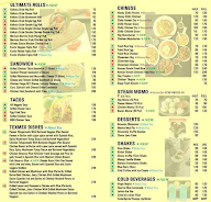 Foodie's Delight menu 2