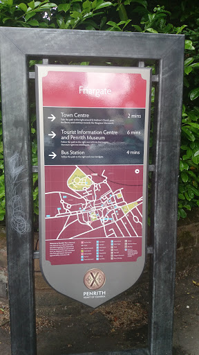 Friargate Information Map