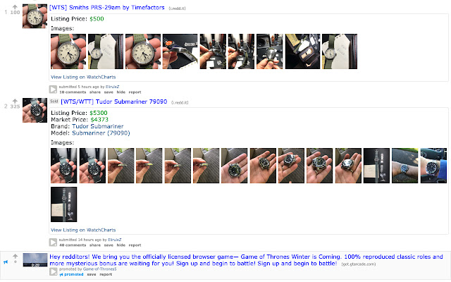 WatchCharts For Reddit chrome extension