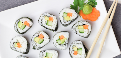 Rice Paper Sushi Recipe - Happy Foods Tube