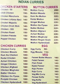 Master Chef Indo Arabian Restaurant menu 3