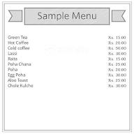 Jyoti Snacks Point menu 1