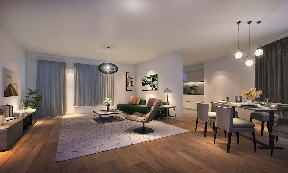 Vente appartement 3 pièces 62.5 m² à Paris 19ème (75019), 529 000 €