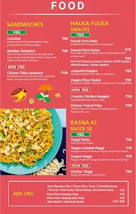 Rasna Buzz Sips & Bites menu 1