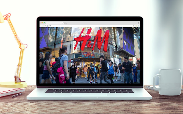 H&M Fashion and Style New Tab Theme