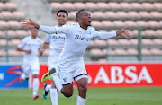 Lehlohonolo Majoro of Bidvest Wits during the Absa Premiership match between Cape Town City FC and Bidvest Wits at Athlone Stadium on February 24, 2018 in Cape Town.