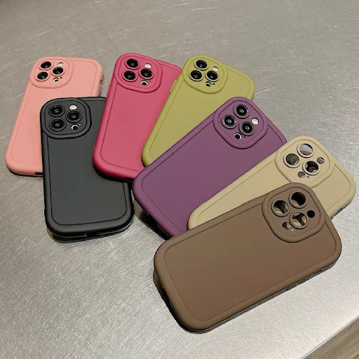Title 7, Simple Solid Color Anti Drop Premium Phone Case...