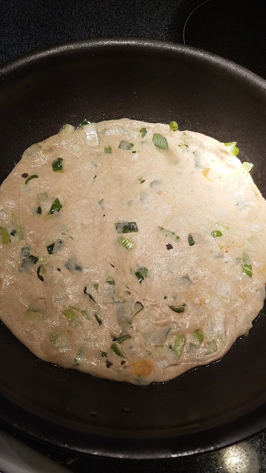 Scallion Pancakes Recipe, also known as a recipe for green onion pancakes