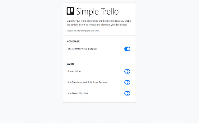 Simple Trello