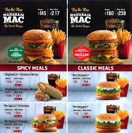 McDonald's menu 1