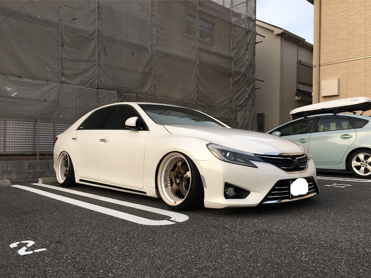 マークXの男は黙って・ハミキン・オフセット甘い・もっとツラ攻めろと怒られるに関するカスタム事例の投稿画像1枚目