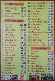 Hotel Swagath Restaurant menu 2