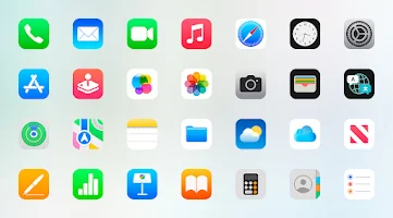 iPear iOS 17 - Icon Pack Screenshot