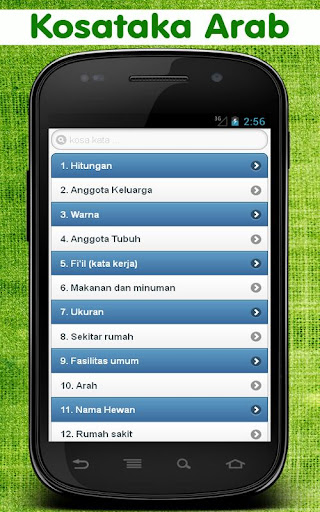 Kosakata Bahasa Arab Lengkap