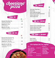 Cheesiaano Pizza menu 2