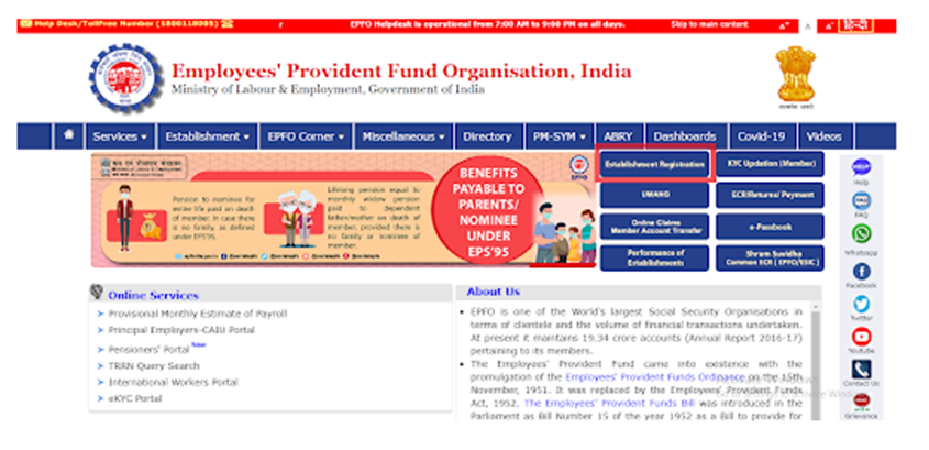 Employee's Provident Fund Organisation, India