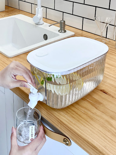 Title 1, Cold Kettle Refrigerator with Faucet Household ...