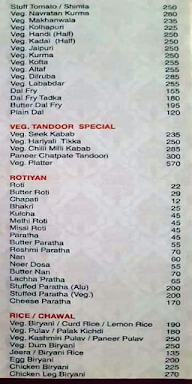 Hotel Prashanth menu 8