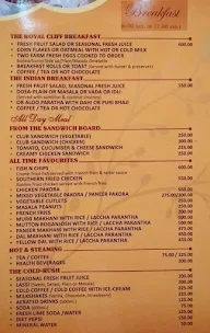 Royal Dine - Hotel Royal Cliff menu 1