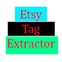 Etsy Tag Extractor by Ali Kaan BAŞHAN