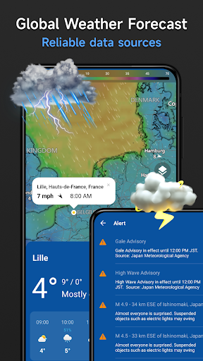 Screenshot Live Weather & Radar Map