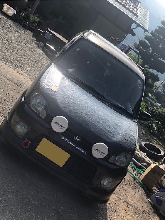 プレオ RS-Limitedのカーボンボンネット自作・プレオRSリミテッド・DIY・ボンネット作りに関するカスタム事例の投稿画像1枚目