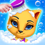 Cover Image of Download Fluffy Kitty Daycare - Animal Pet Salon & Caring 4.0 APK