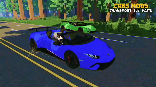 Screenshot Cars Mod for Minecraft