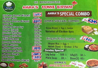 ADB Donne Biriyani menu 1