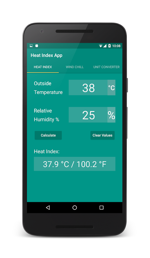 Heat Index App - Android Apps on Google Play