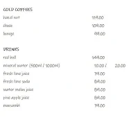 Perk Up Mist menu 1