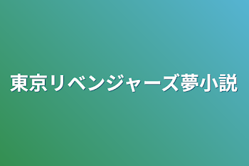 東京リベンジャーズ夢小説