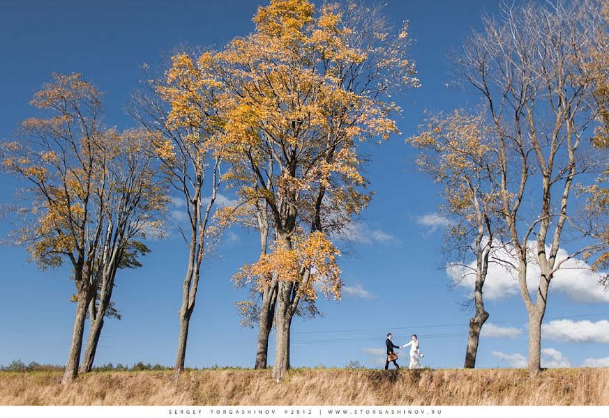 Wedding photographer Sergey Torgashinov (torgashinov). Photo of 27 January 2013