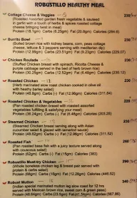 Robustillo menu 3