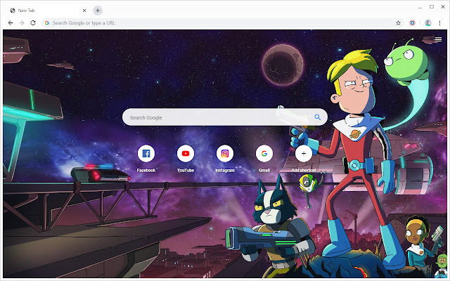 New Tab - Final Space