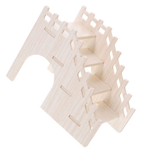 Furniture Guinea Pig Maze Chinchilla Ladder Toy Accessories Household Rat Cage Hamster Climbing Wooden Houses