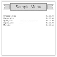 Harekrishna Juice Center menu 1