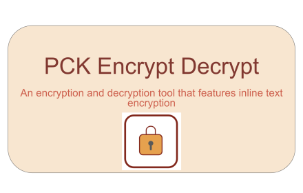 PCK Encrypt Decrypt small promo image