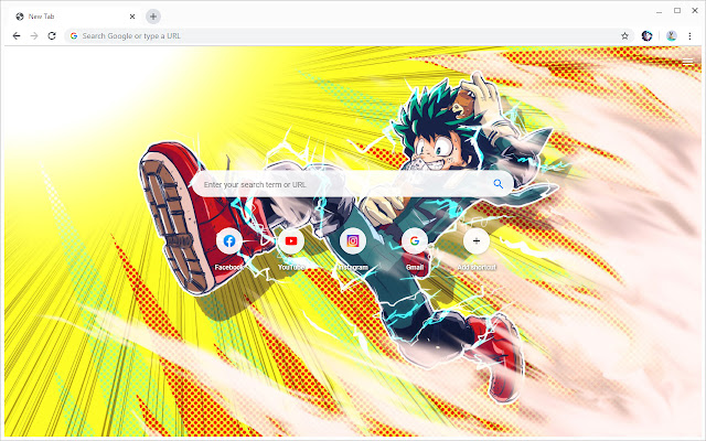 Izuku Midoriya MHA Wallpapers New Tab