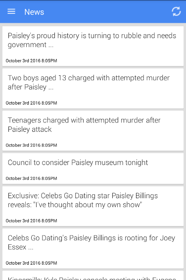 Paisley News Screen 3