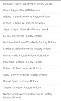 Burj Tech IMEI Cell Phone Unlo Screenshot