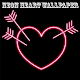 Download neon heart wallpaper For PC Windows and Mac