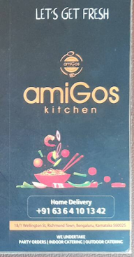 Amigos Kitchen menu 4