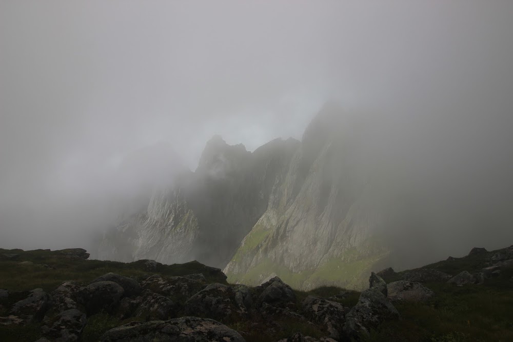 Каникулы троллей на островах Senja, Vesteralen и Lofoten в августе 2018