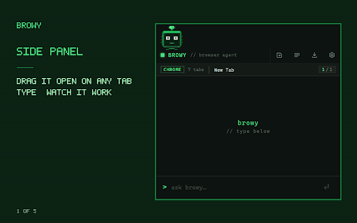 Browy screenshot 2